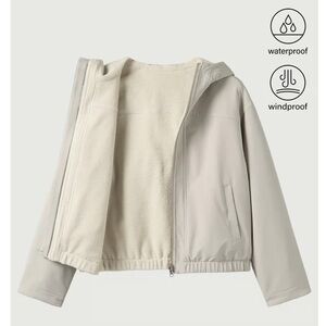 OGL Reversible Fleece-Lined Waterproof Jacket – Size L – NWT